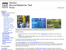 Tablet Screenshot of newtonbikeped.org
